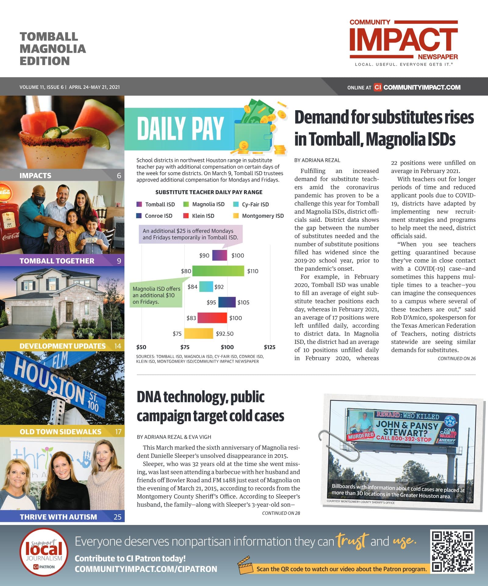Tomball - Magnolia cover — April 2021