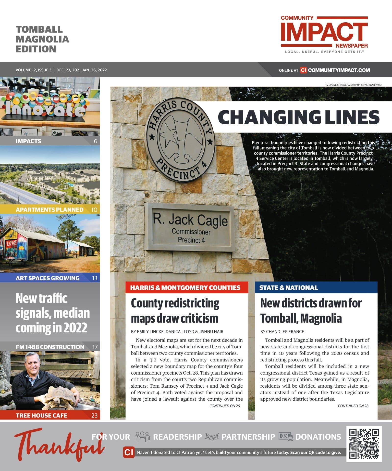 Tomball - Magnolia cover — December 2021