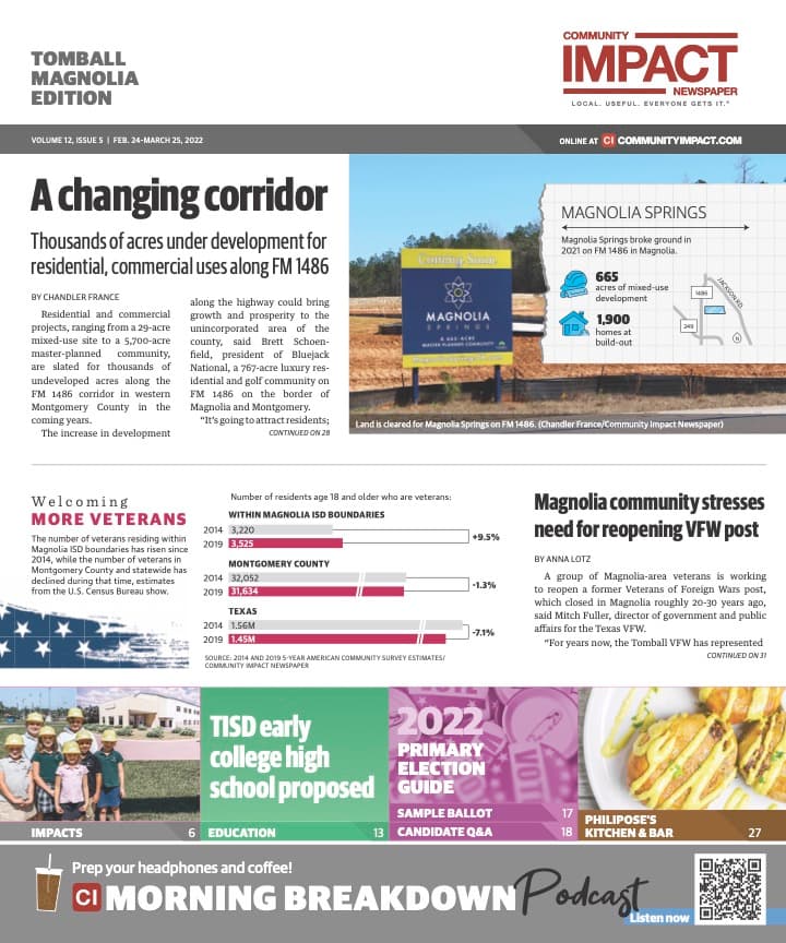 Tomball - Magnolia cover — February 2022