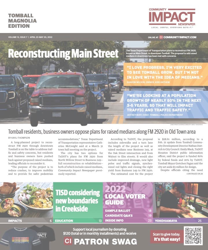 Tomball - Magnolia cover — April 2022