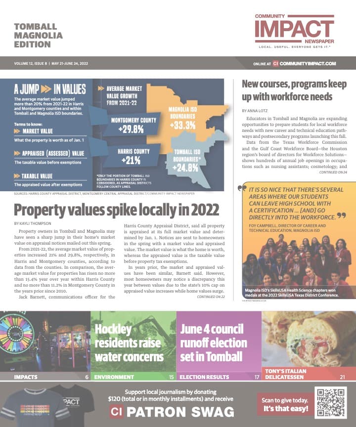 Tomball - Magnolia cover — May 2022