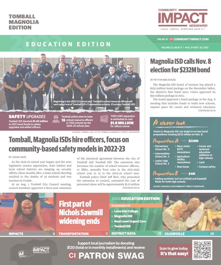 Tomball - Magnolia cover — August 2022