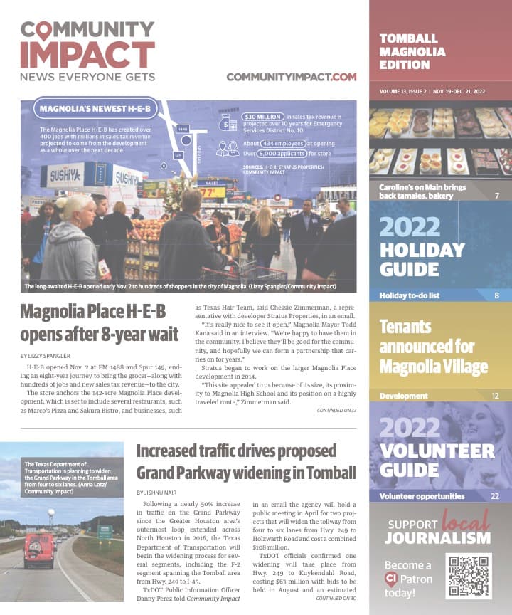 Tomball - Magnolia cover — November 2022
