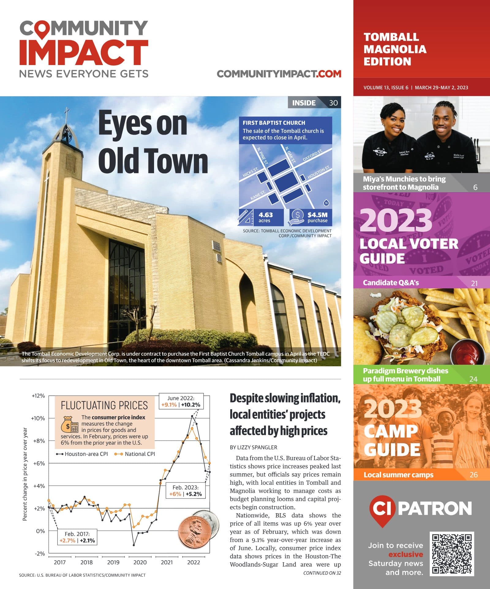 Tomball - Magnolia cover — March 2023