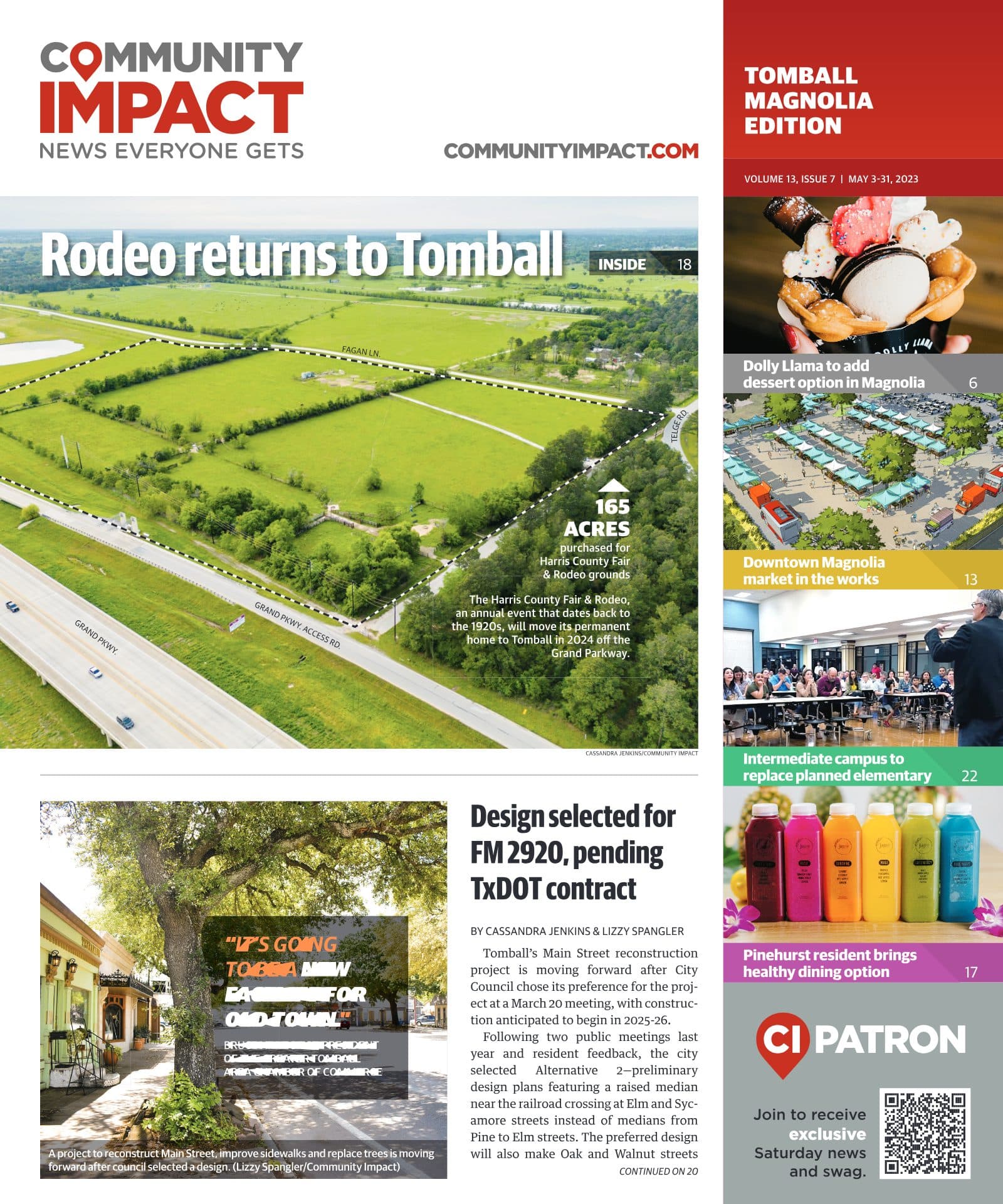 Tomball - Magnolia cover — April 2023