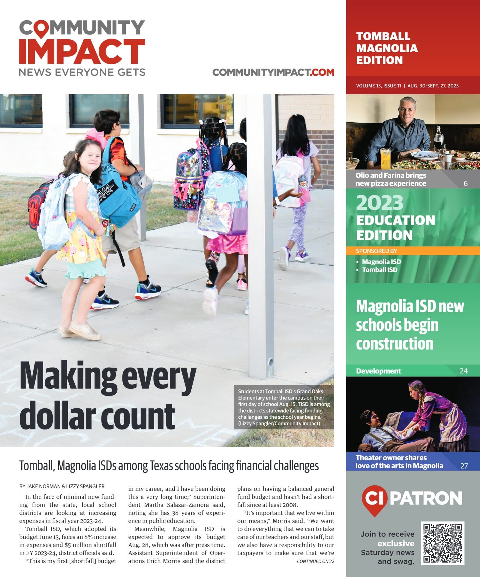 Tomball - Magnolia cover — August 2023