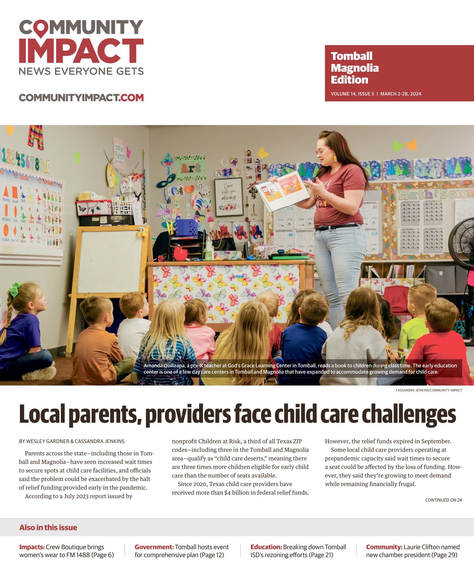 Tomball - Magnolia cover — February 2024