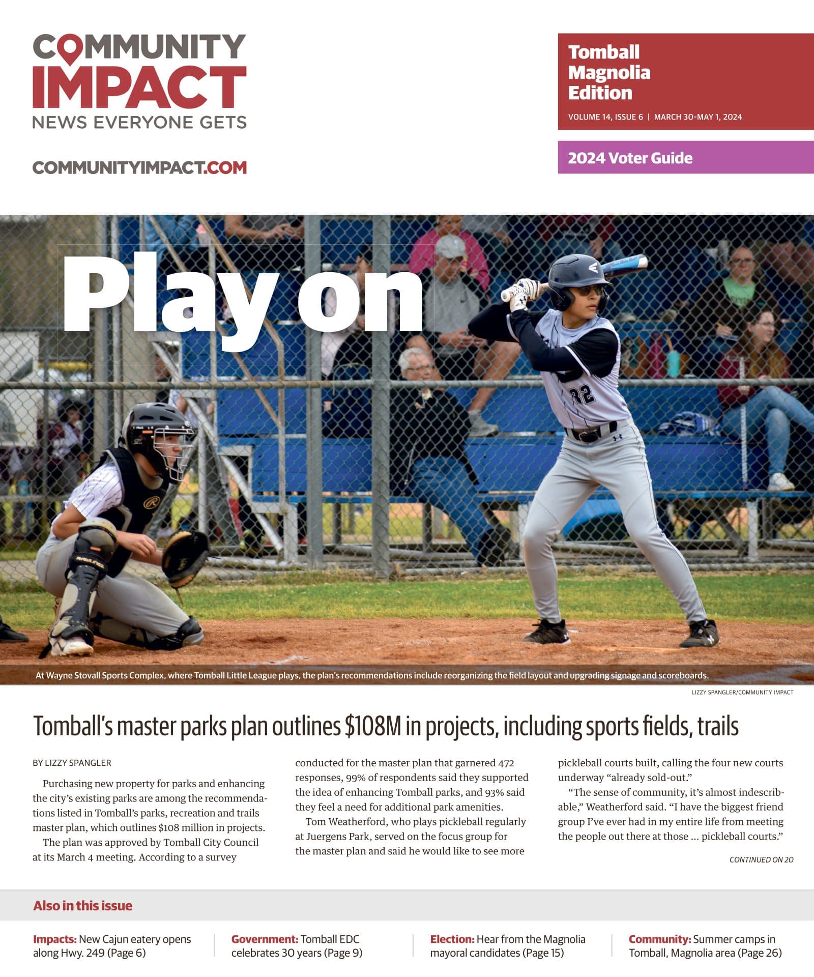 Tomball - Magnolia cover — March 2024