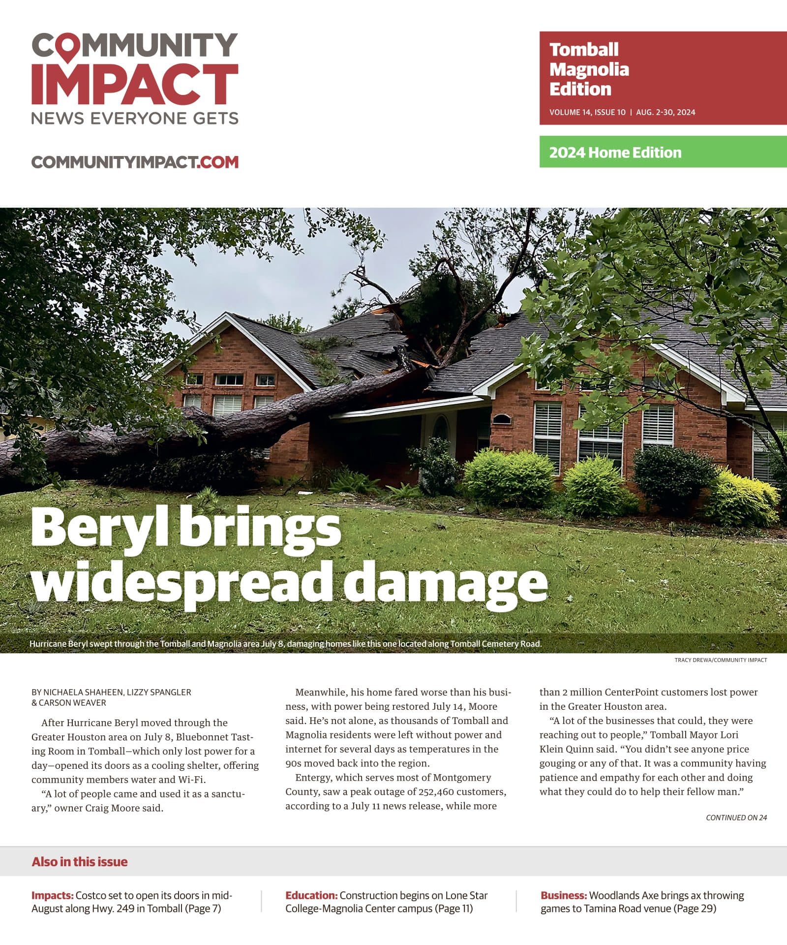 Tomball - Magnolia cover — July 2024