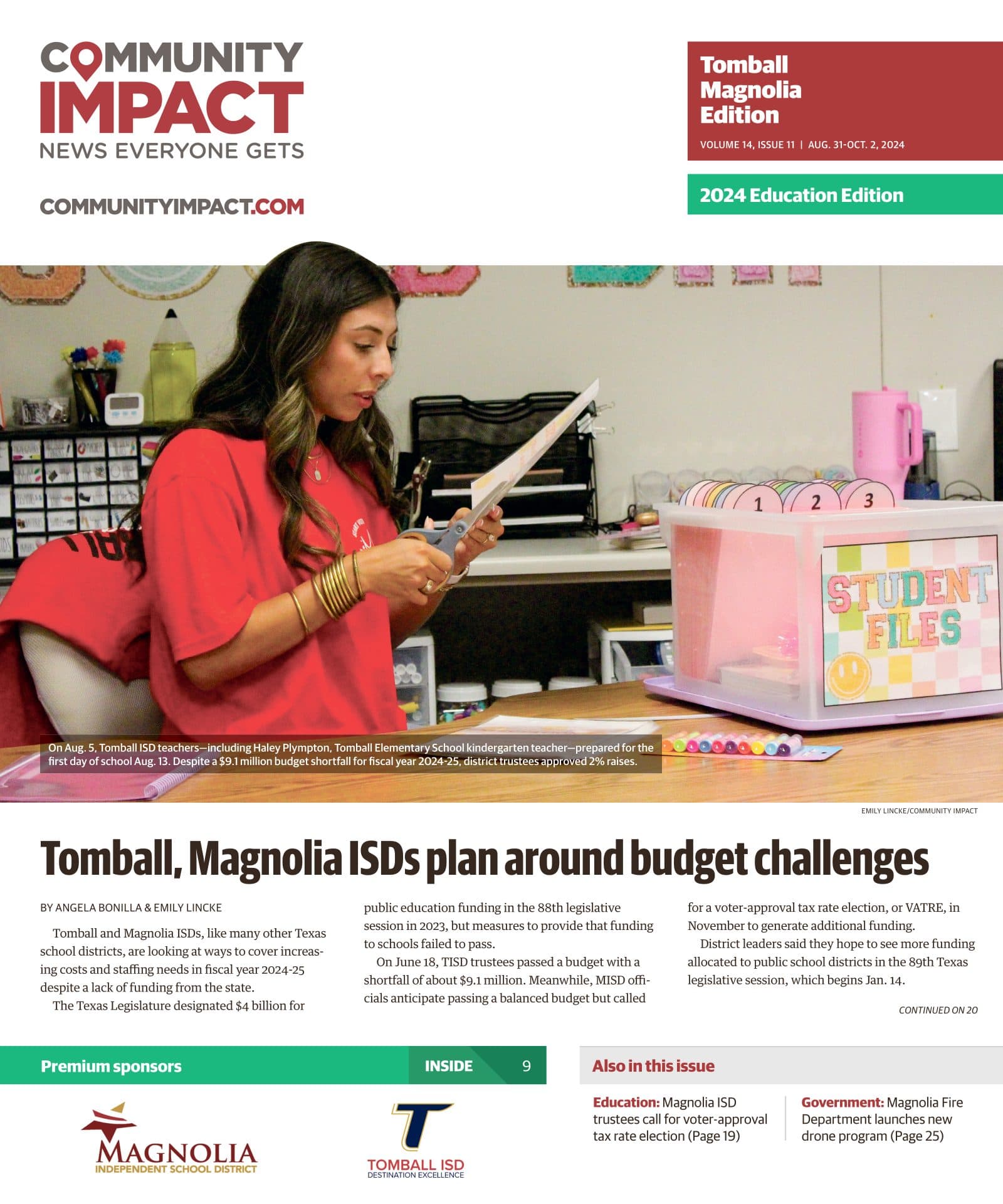 Tomball - Magnolia cover — August 2024