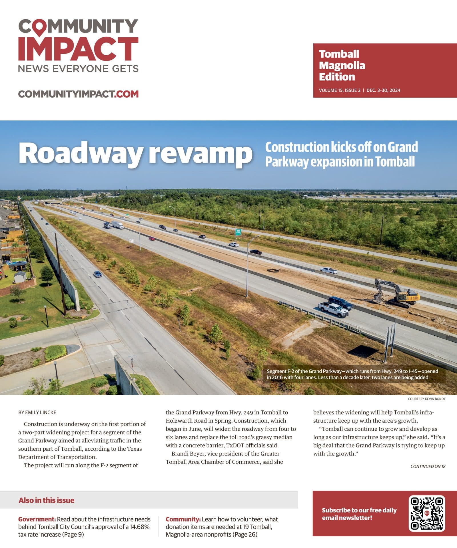 Tomball - Magnolia cover — November 2024
