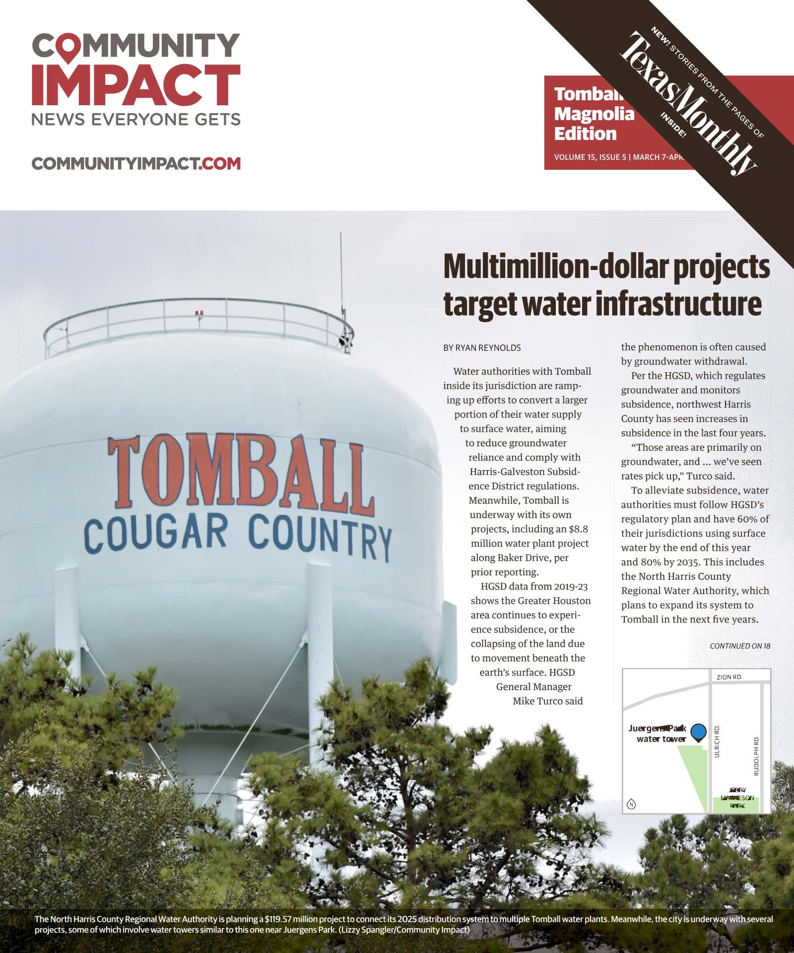 Tomball - Magnolia cover — February 2025