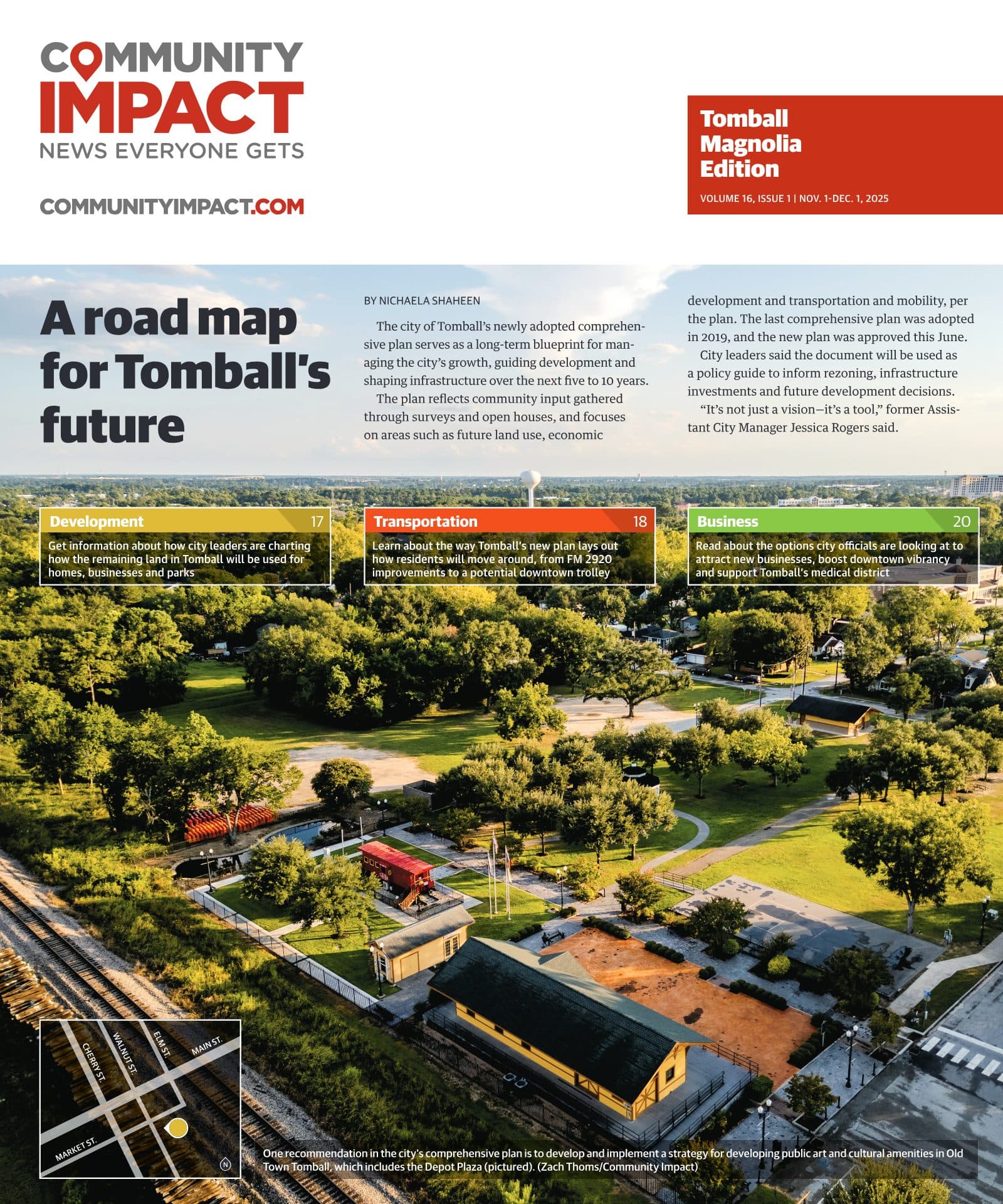 Tomball - Magnolia cover — October 2025
