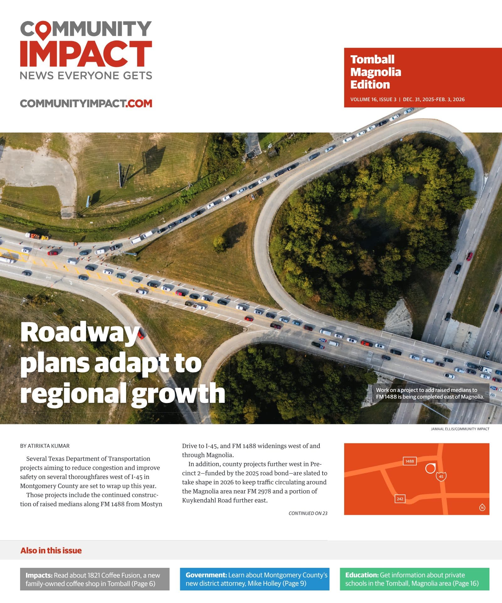 Tomball - Magnolia cover — December 2025