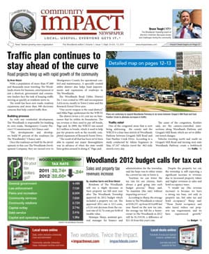 The Woodlands cover — September 2011