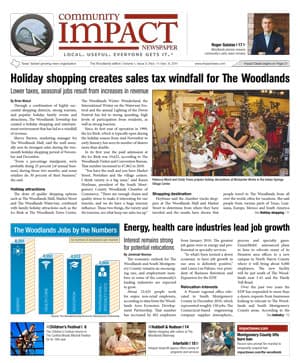 The Woodlands cover — November 2011