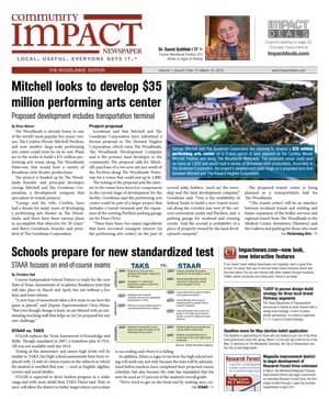 The Woodlands cover — February 2012