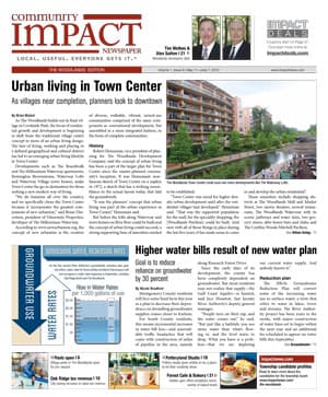 The Woodlands cover — May 2012