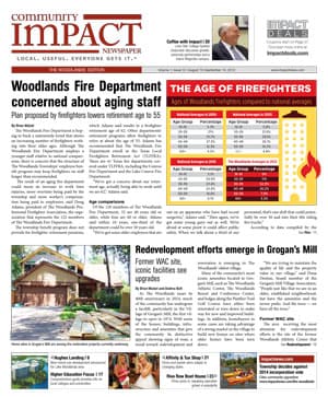 The Woodlands cover — August 2012