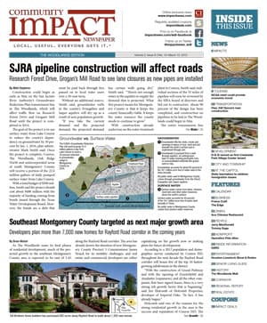 The Woodlands cover — February 2013