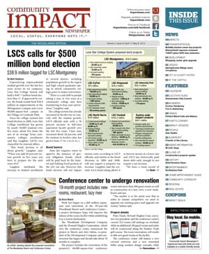 The Woodlands cover — April 2013