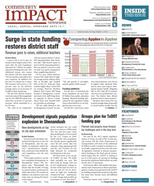 The Woodlands cover — August 2013