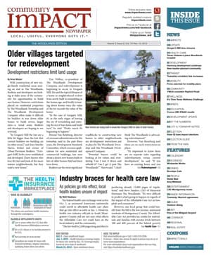The Woodlands cover — October 2013