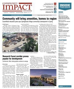 The Woodlands cover — November 2013