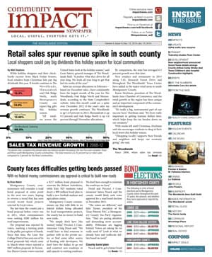 The Woodlands cover — December 2013