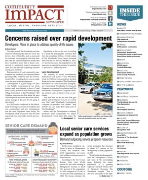 The Woodlands cover — August 2014