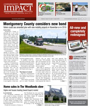 The Woodlands cover — June 2015
