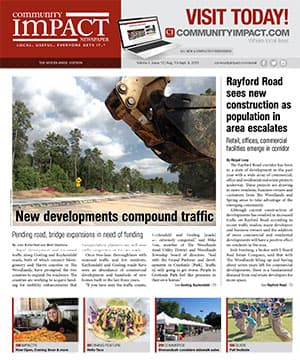 The Woodlands cover — August 2015