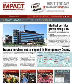 The Woodlands cover — November 2015