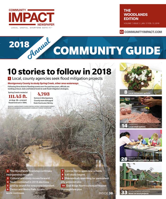 The Woodlands cover — January 2018