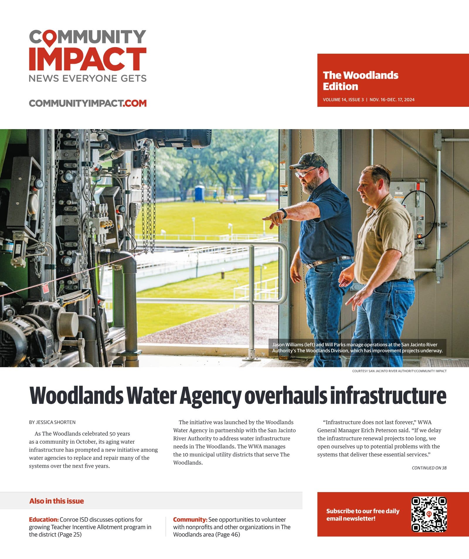 The Woodlands cover — November 2024