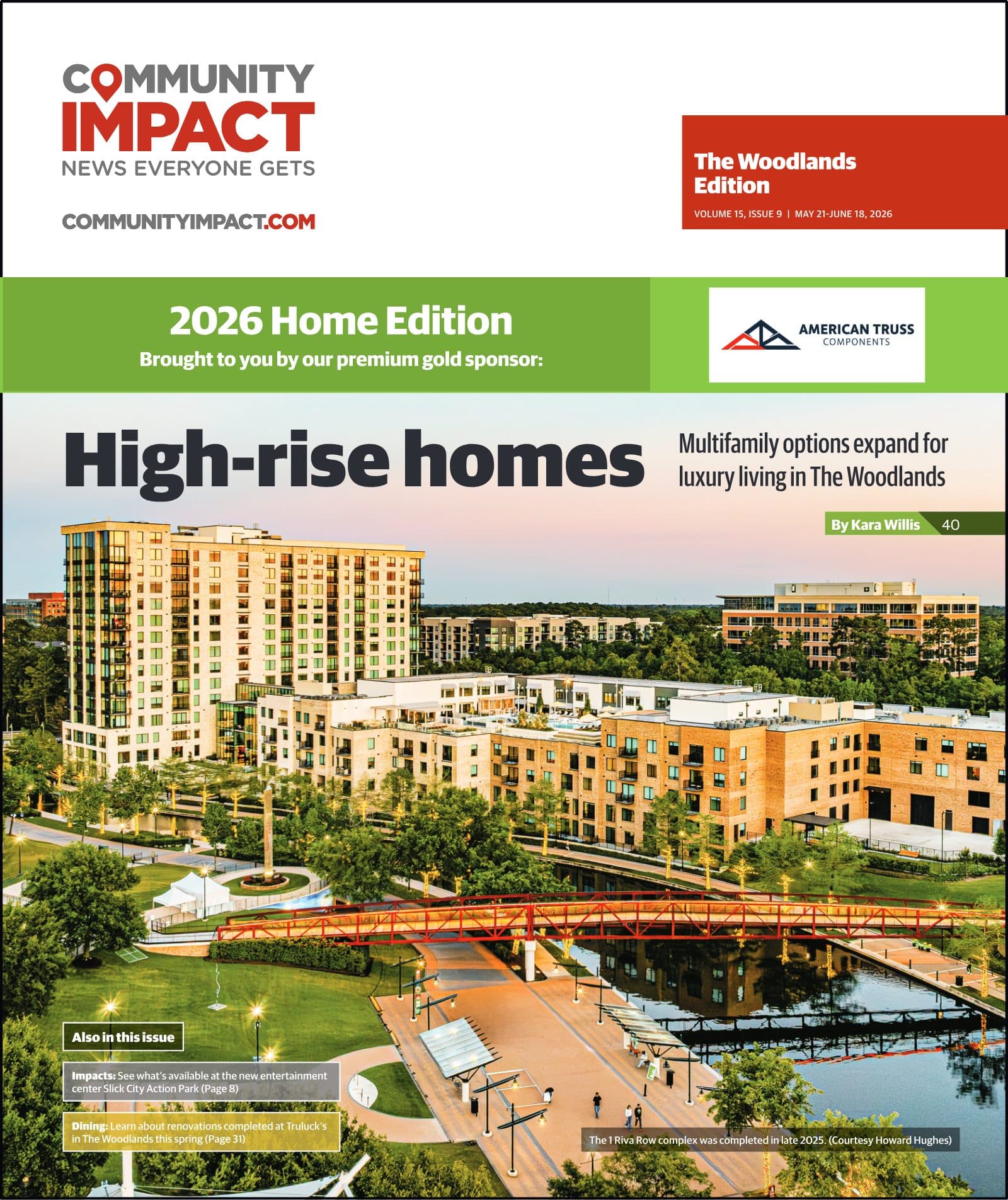 The Woodlands cover — May 2026