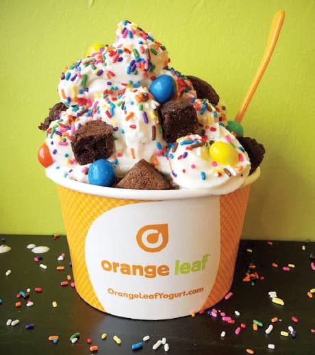 Orange Leaf Frozen Yogurt coming soon to Tuckerton Road in Cypress