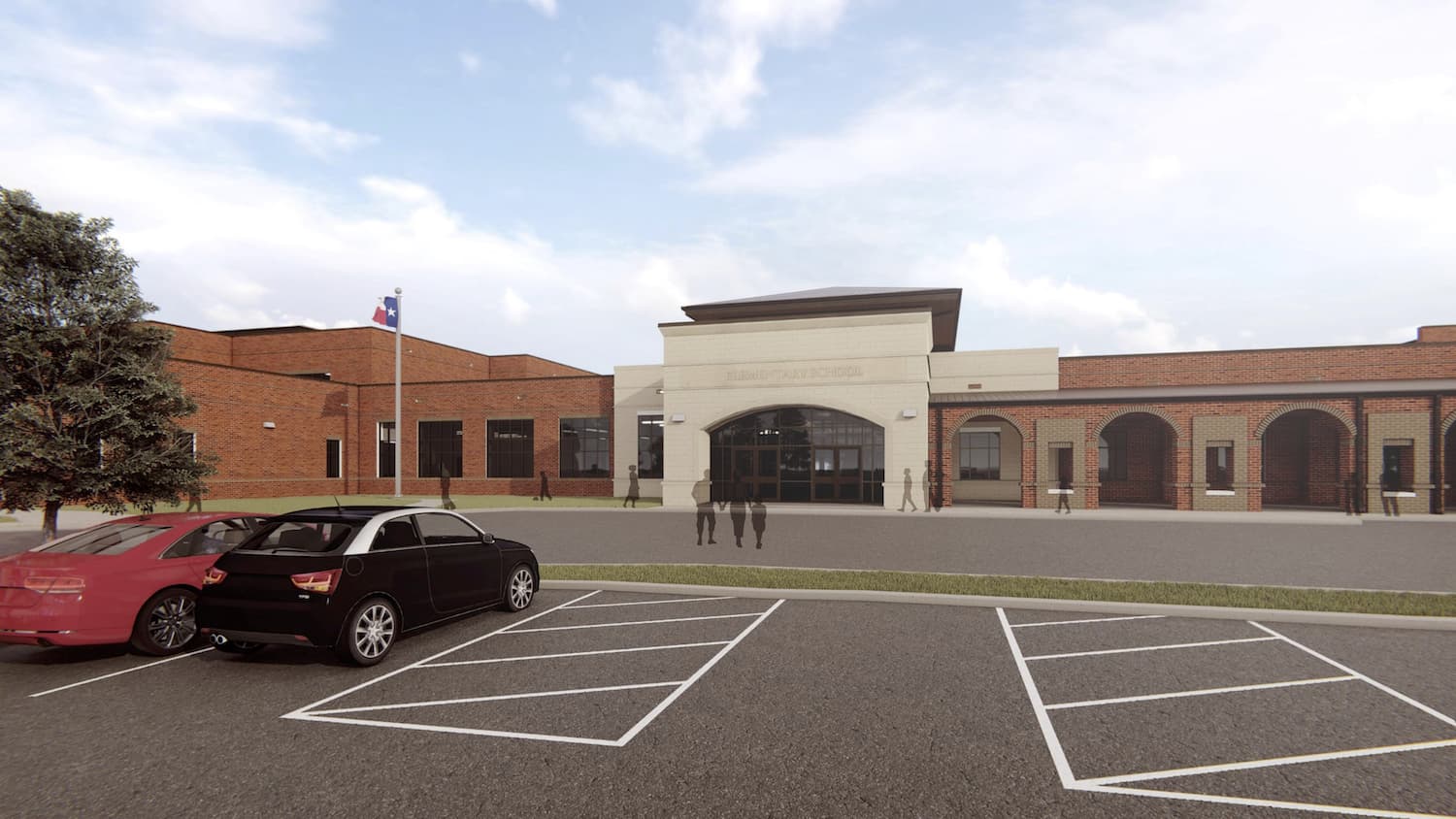 Construction behind on new Mill Street Elementary in Lewisville