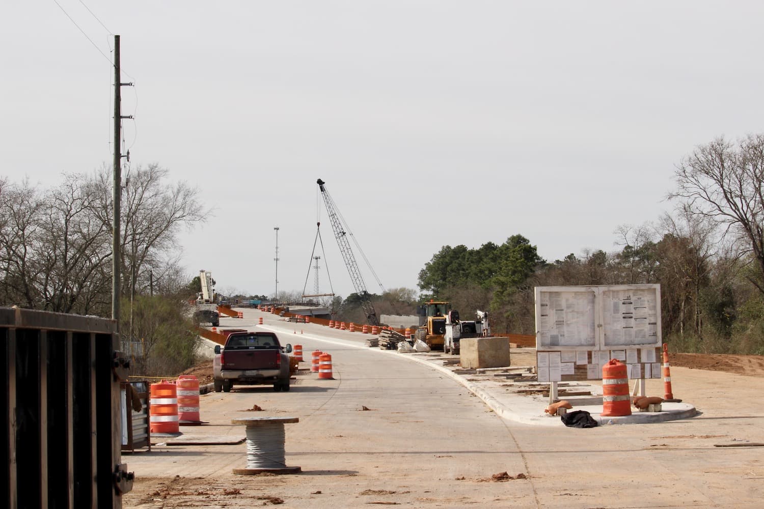 FM 1774 overpass project approaches completion