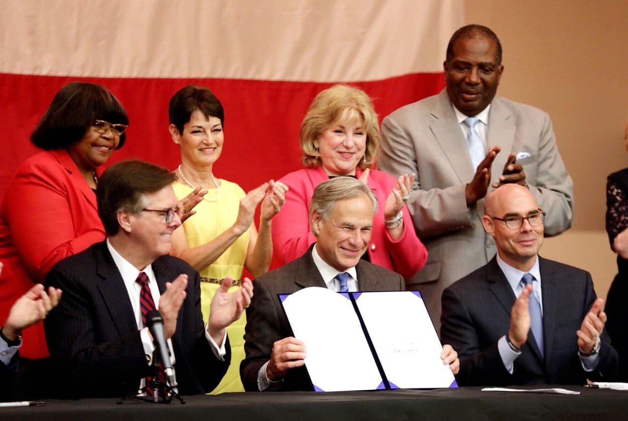 Gov. Greg Abbott signs $11.6 billion school finance measure into law
