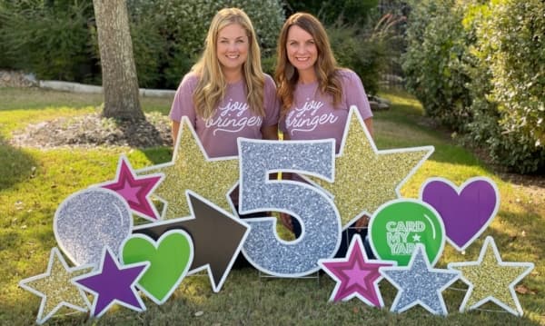 Card My Yard celebrates 5 years of business in Austin