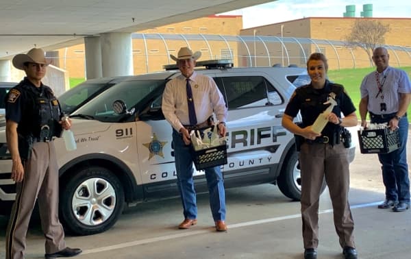 Facebook group offering free disinfectant to Collin County first responders