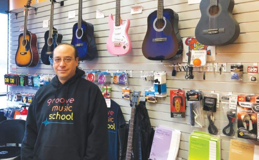 Groove Music School in Sugar Land offers virtual lessons on a variety of instruments