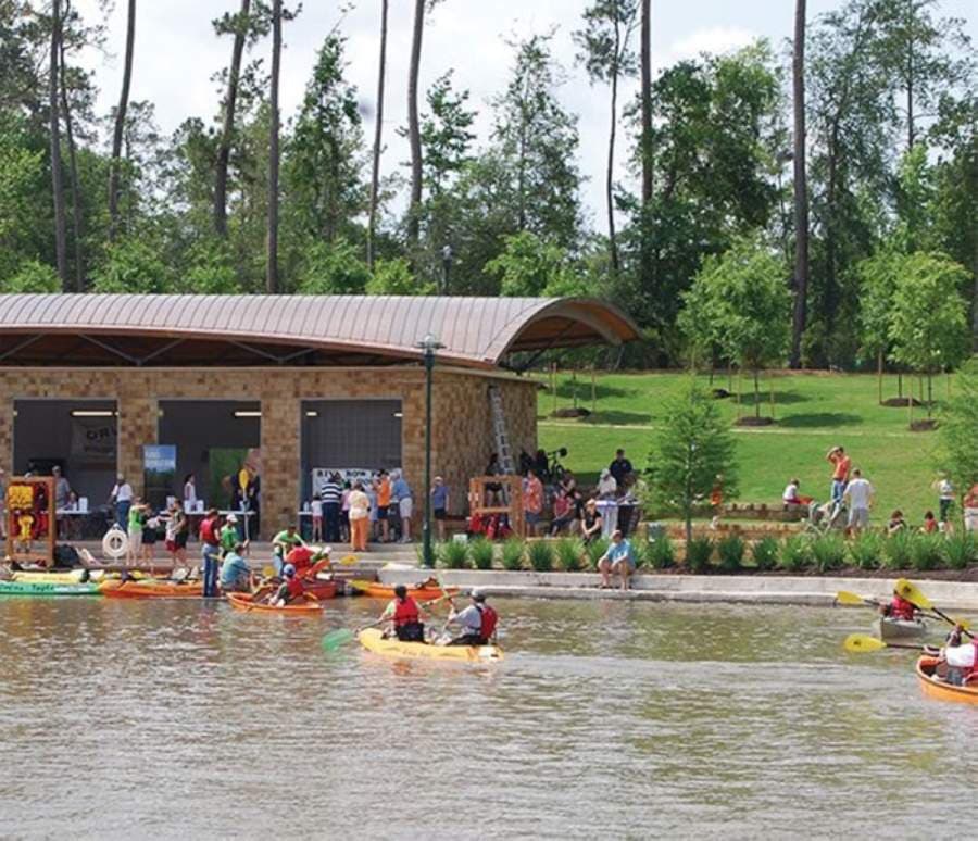 Riva Row Boat House reopens for kayak, boat rentals on The Woodlands Waterway, Lake Woodlands
