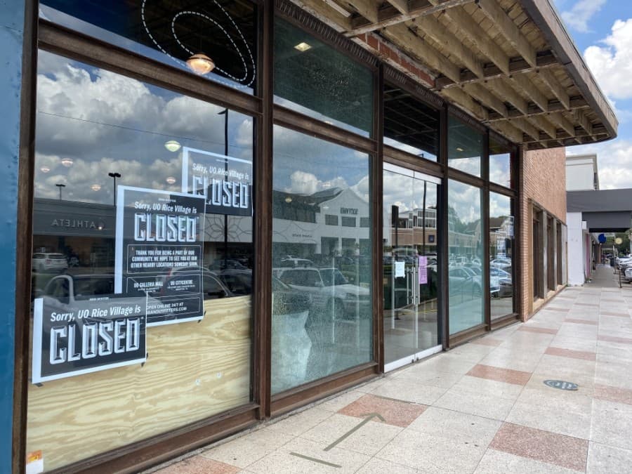 Urban Outfitters at Rice Village permanently closes its doors