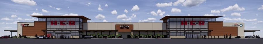 New 102,000-square-foot H-E-B store slated to open in fall 2021 in Leander