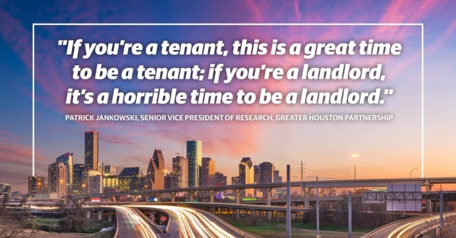 Greater Houston region faces glut of industrial, commercial space and multifamily housing