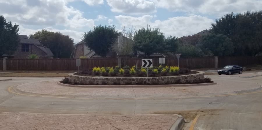 Peters Colony Road roundabout in Flower Mound open to traffic
