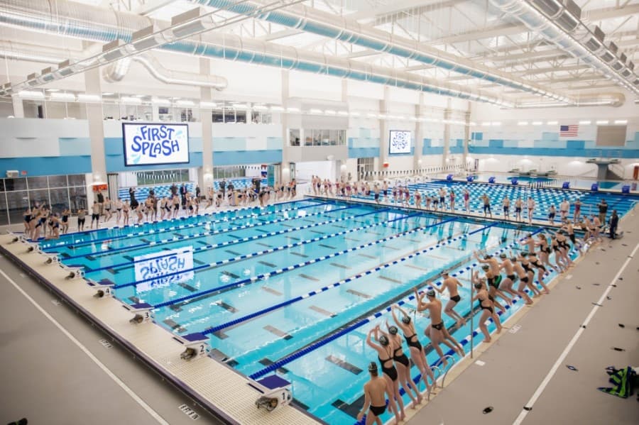 Northwest ISD unveils district's first aquatic center