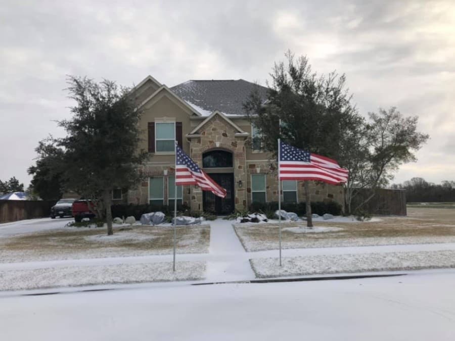 GALLERY: Winter storm brings snow to Katy area